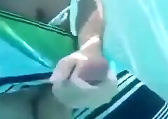 Jerk off under water 3