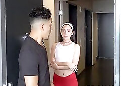 Annoying Becky Sins gets punished and fucked by a big dick