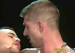 Hung threeway spitroast