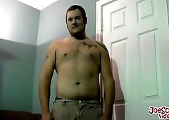 Thick Bubba Likes To Stroke His Tiny Pecker When He Is Alone