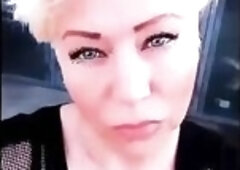 After dancing to her heart's content, my floozy wife gives a decision to masturbate! Come on, my lovely slut! Show us what u can!