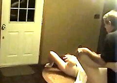 White Trash Mother Meets The Landlord