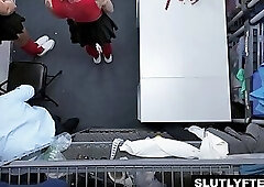 Offier comes up with a compromise for shoplifters Kali Roses and Lola Cheeks