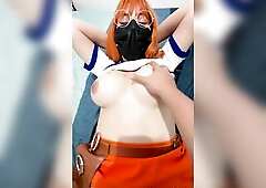 Nami One Pice Cosplay Pide Polla Hasta el Fondo