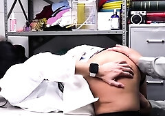 Milking in freshly stolen latex gloves