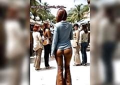 Titjob and oral in disneyland's Pirates of the Carribeans ride - AI Illustrated leather porn fantasy