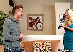 Swedish stunner Puma Swede in heels swallows load after hard casting couch fuck