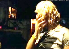 Alexa Cosmic in sauna... Wetlook posing and dancing... and priceless images...