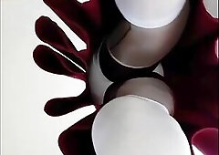 White Pop Nylons 70FR85