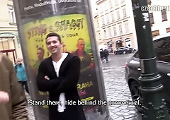 Passionate 3some with Czech amateur twinks