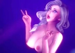 Subverse - filled with sperm girl in glasses