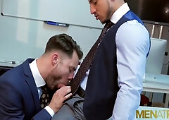 Anal Fucks Suited Gay Boss - James Castle And Klein Kerr