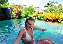 Hannah Louu - Cheating On Wife With Hot Blonde Neighbor