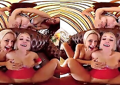 Cum deep inside my pussy. ft. Lola Love: Blowjob, Babe  Blonde VR Porn