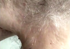 My hairy body totally exposed front and back for all to see 9