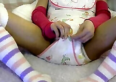 xxHayleeMariexx Haylee Marie :: Sissy NB Genderqueer :: ABDL Niche :: Unwinding and playing in plastic panties and diapers! ABDL Play AB Adult Baby Pr