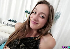 Nadia Noja And Spank Monster In Spinner Babe Deepthroat Slut Creampie Drips Big Dick Tight Wet Pussy Fuck