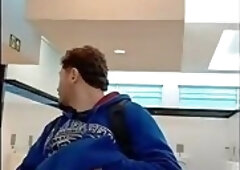 I exposed myself in the bus station restroom and almost got caught by the tourists.
