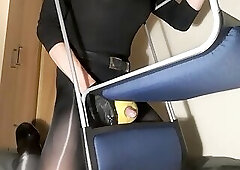 j4n3uk sexy tranny cums two big loads fucking a melon :-)