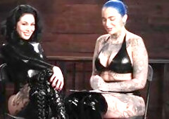 Arson and Raven have fun