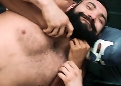 Boys wrestling with the latino hunk and some gay action