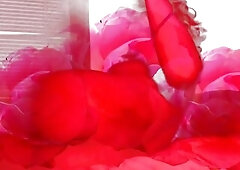 "Let Him Eat Cake" Yaoi FTM Marie Antoinette Drag Horror Porn, Thrashing, Masturbation, Slow Motion