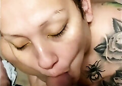 This immodest wench gets drilled in her anus then goes ATM in advance of getting voided urine on!