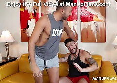 Sense My Backside Cheeks With Luis Logan And King Cuba At ManUpFilms