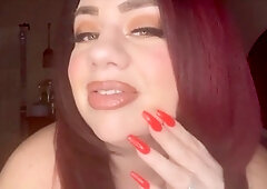 Goddess joi, joi, lipstick