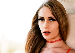 White angel Emma Starletto feels a big black penis inside