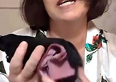 Luscious Linda caught stepson stealing her panties to jerk off