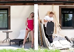Breasty Cutie Zlata Shine Gets Drilled By Her Crush