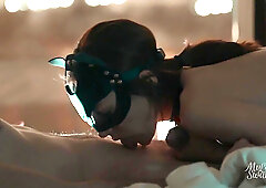 AFTERPARTY I always Love to SUCK some DICK. LITTLE SWALLOW Late Night Tales with Cum Cleanup Licking