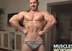 Worship Every Inch of College Muscle Hunk