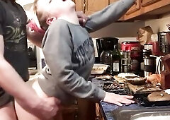 Surprise Sex While Making Dinner