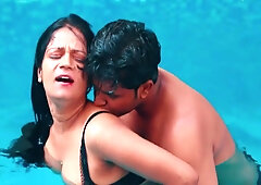 Sexy Behan Ko Bhai Ne Daba Ke Choda Swimming Pool Me