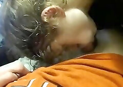 Cole sucks and spits out my jizz