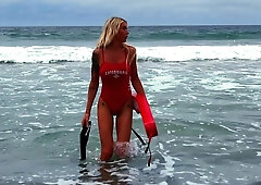 Aubrey Kate In First Gangbang Dap Life Guard Initiation Babe Watch