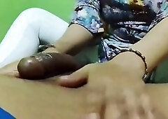Foot worship, agent, big tit masturbation