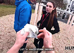 Poor Boyfriend Has to Watch His GF Rides BWC For Money - Cuckold