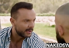 Tatted Francois Sagat Takes Tormentor Peter Rock-hard Lollipop