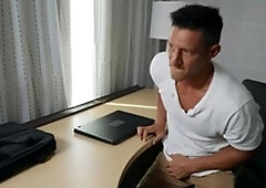 Drill My Hole: Piercing american twink helps with ramming hard