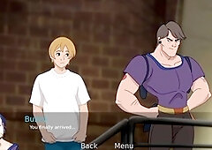 Cum on big tits in a hot animated adventure featuring steamy action