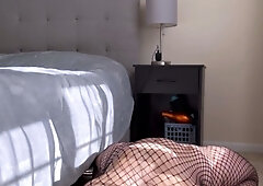 Brunette amateur homemade webcam ass