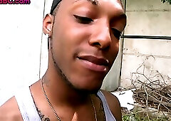 BBC dude drilled from behind in asshole outdoor by BWC