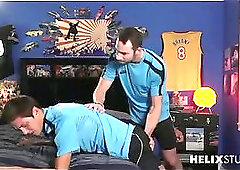 Hayden and Luke Spanking