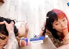 Apuesta con mi'miga para Follar los 4 - Meg Depraved, Bob Large Tula, Emma Fiore y Bastian Blanc