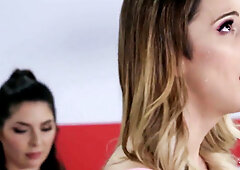 TBABE ANGELS Workout turns into sweaty tbabe fuck