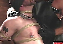 Dungeon master Brogan will make Jayson Parker BDSM dreams come true and then some