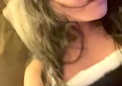 Sissy cockslut in Christmas